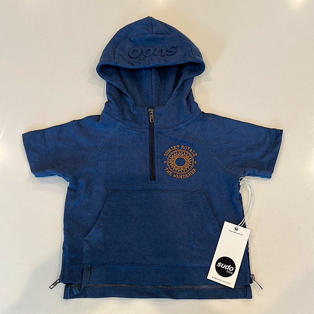New Sudo Kids Suede Hoodie